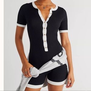 Free People Tennis Time Onesie